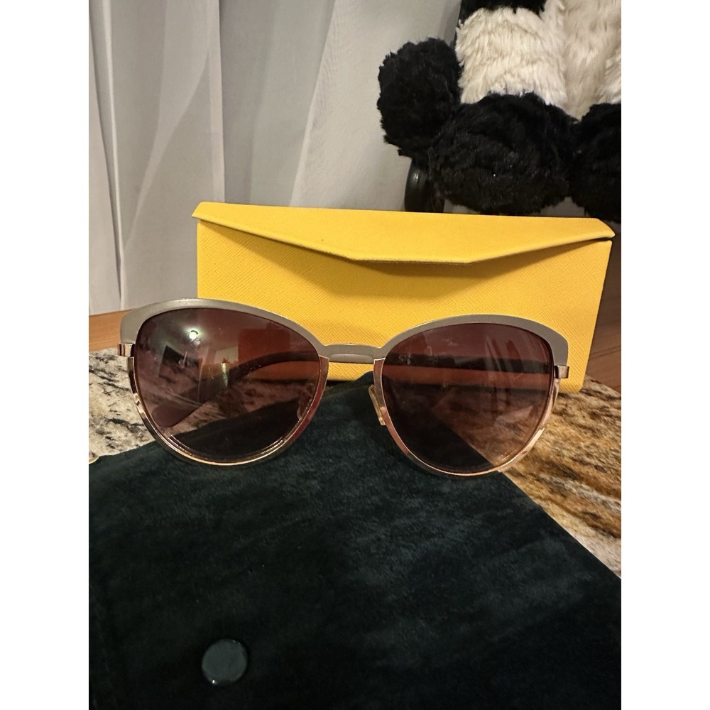 Celine Cl4029 0329-R Rose Gold-ND Grey Lens-Authentic Made In Italy Pristine